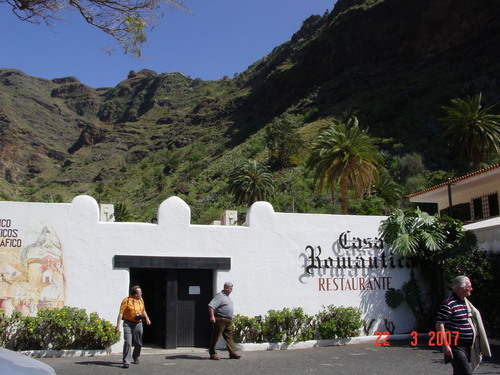 Restaurant Casa Romantica im Valle de Agaete