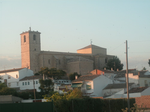 Vista / iglesia del Torrubia del Campo