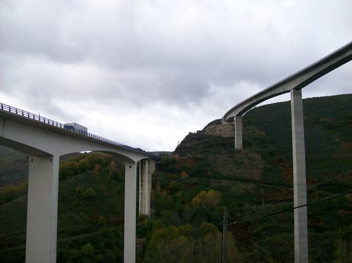 Viaductos de Ruitelán y Samprón en la A-6