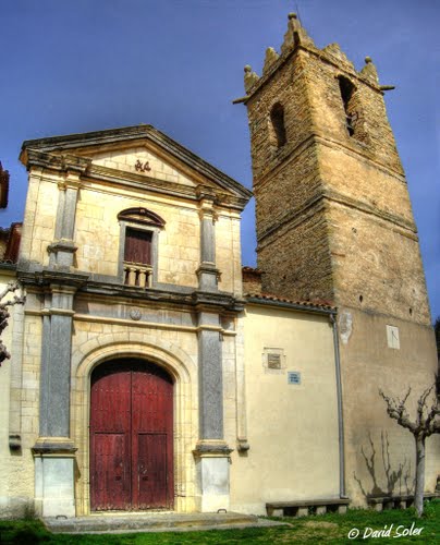 Sant Andreu de Gurb. Façana i campanar