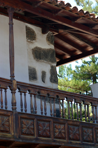Vilaflor - native wooden balcony