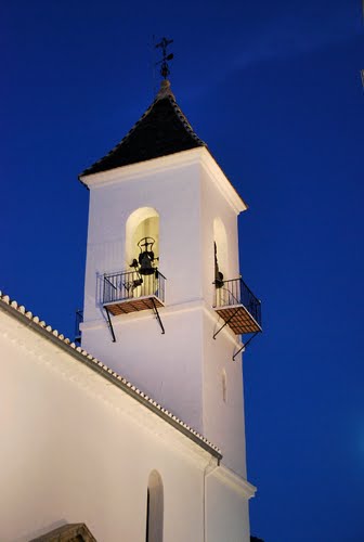 La torre de la Iglesia .Víznar (Granada)
