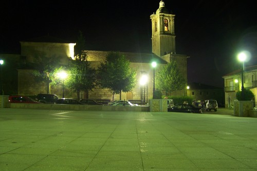 Iglesia de Villar de Ciervo noche