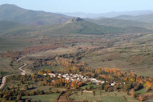 Vista aérea de Quintanilla de Yuso