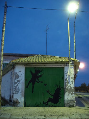 Graffiti en Las Pedroñeras