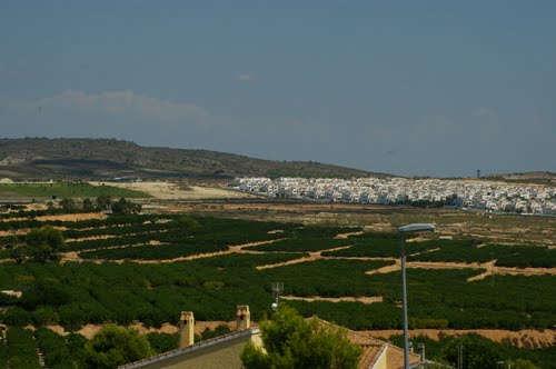 View of Urbinisation Entre Naranjos from Vistabella