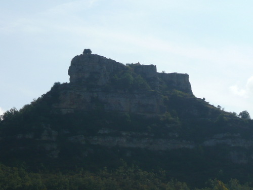 el castillo Valdelateja (Burgos)