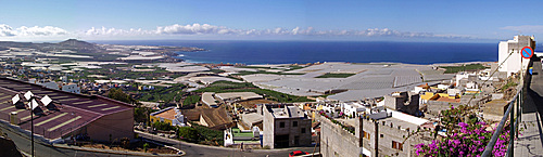 Desde la montaña de Galdar (ó Santa María de Guía)         CanariasPanoramicas.com