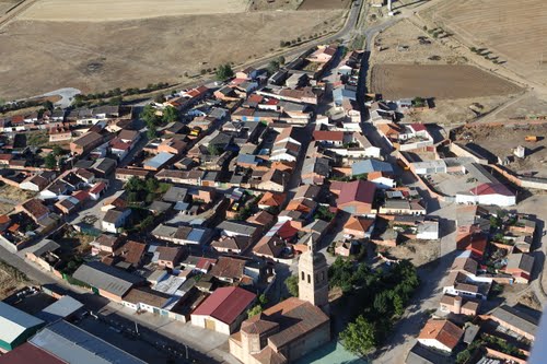 Vista aérea de Rodillana
