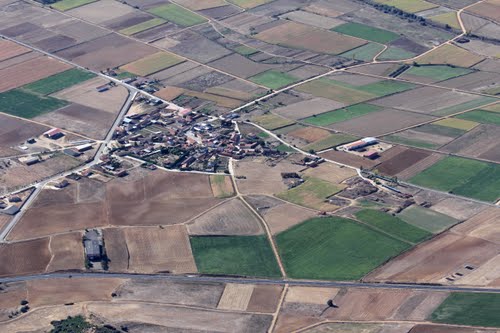 Vista aérea de Vecilla de Trasmonte
