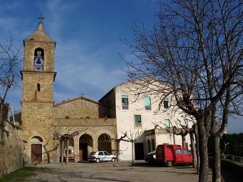 Santa Afra, façana del Santuari