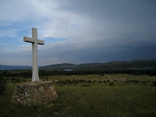 cruz, cerro del Calvario, Pinilla de Buitrago, 2010.