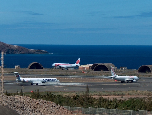 Zona de spotting - Aeropuerto de Gran Canaria desde El Carrizal. (Ingenio).