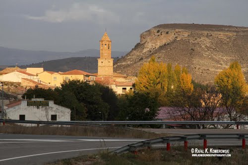Aragon Village at Sunset, Spain