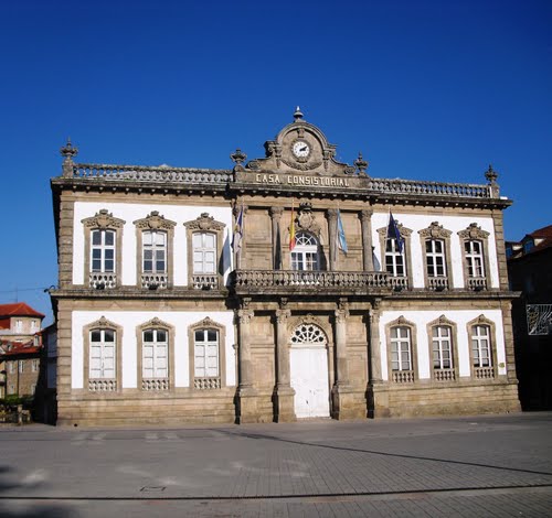 Casa Consistorial. Pontevedra. Galicia. España.