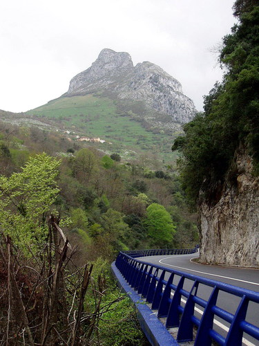 Carretera Panes a Cabrales, Asturias