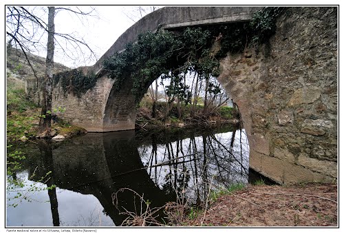 Puente sobre el ro Ultzama, Latasa, Odieta (Navarra)