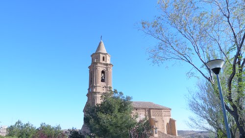 Hijar (Teruel), iglesia de Sta, Mara La Mayor de origen gtico-mudjar, siglos XVI-XVIII.