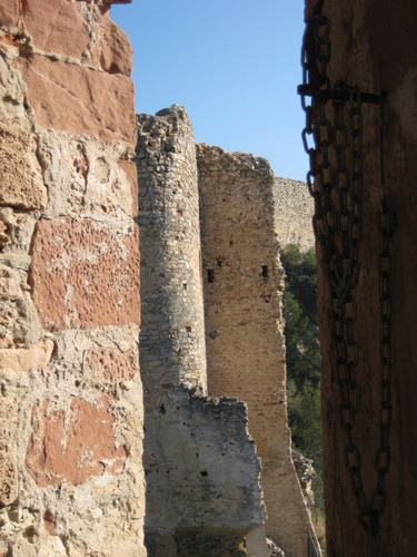 muralles del castell Gelida