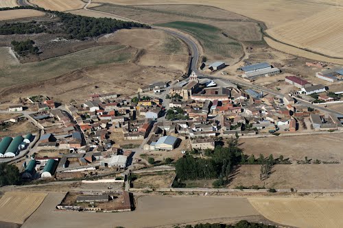 Vista aérea de Valverde de Campos