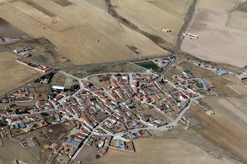 Vista aérea de Pedrosillo de Alba