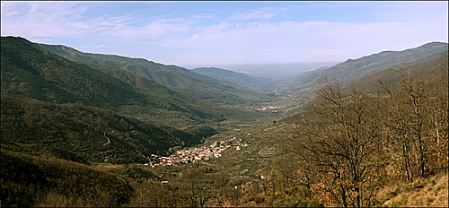 Valle del Jerte desde Tornavacas 