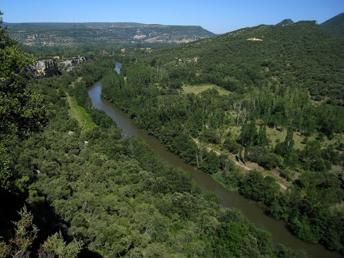  río Ebro al norte, Valle de Manzanedo, 2010.