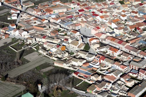 Vista aérea de San Cristóbal de Cuéllar