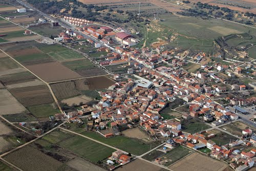 Vista aérea de Camarzana de Tera