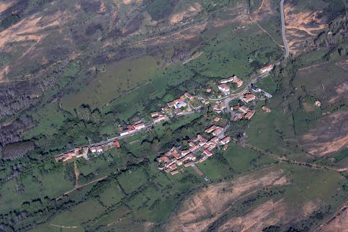 Vista aérea de San Pedro de la Foncollada