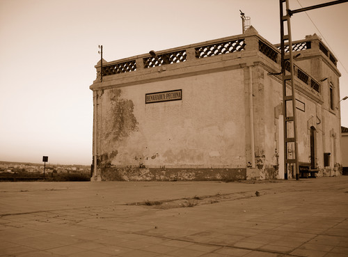 antigua estacion Benahadux Pechina, 2007
