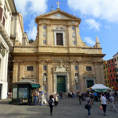 Chiesa del Gesu e dell Santi Ambrogio e Andrea, Genova