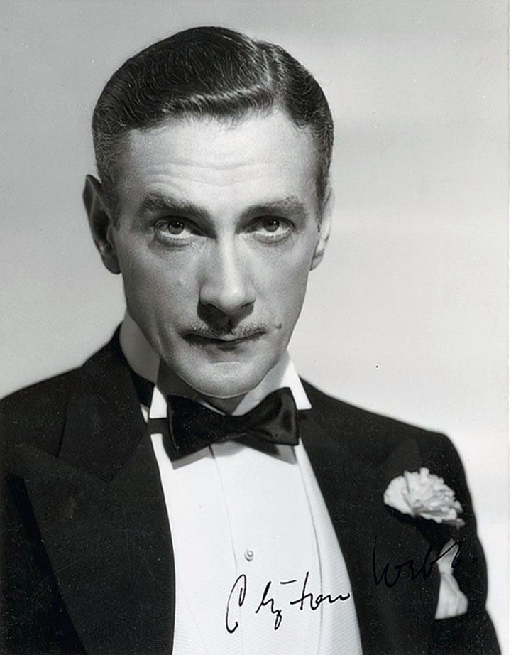 Clifton Webb, 1930s, during his brief time at MGM