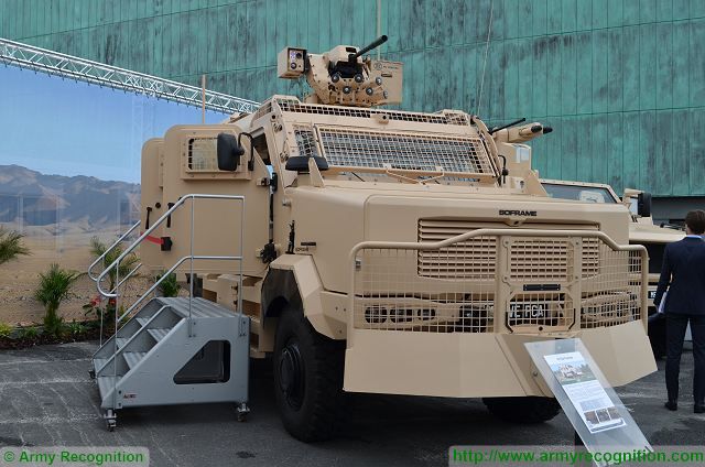 ARIVE 4x4 ARmoured Infantry Vehicle SOFRAME Eurosatory 2016 defense exhibition Paris France 640 001