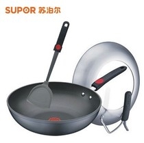 Supor/苏泊尔  PC30R4 火红点2代 无油不粘 炒锅 可立盖