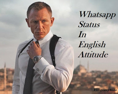 Whatsapp Status In English Attitude