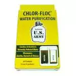 Water purifying Chlor-Floc