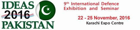 IDEAS 2016 International Defence Exhibition and Seminar Karachi Pakistan 22 to 25 November 2016