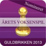 2013 nominacja do Guldbrikken Voksenspil