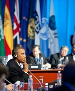 Date: 06/20/2012 Description: President Obama at G20 © White House Image