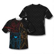Adventure Time Trio Sublimation Print Youth T-shirt