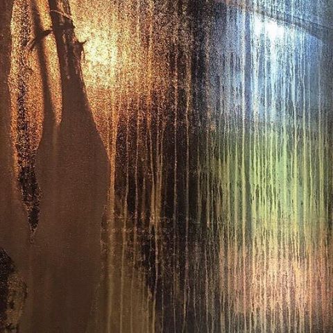 #Reposting @blainsouthern with @instarepost_app – Morning light in Washington DC glimmering off of #MichaelJoo’s painting ‘Collective,’ included in his new installation made for the Smithsonian’s Freer Sackler galleries. #regram @freersackler...