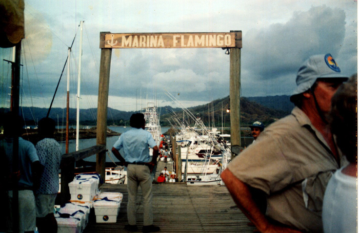 The old Flamingo Marina.