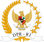 Coat of arms of the People's Representative Council of Indonesia.svg