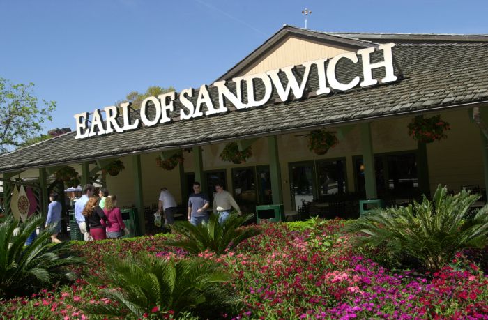 Downtown Disney Earl of Sandwich