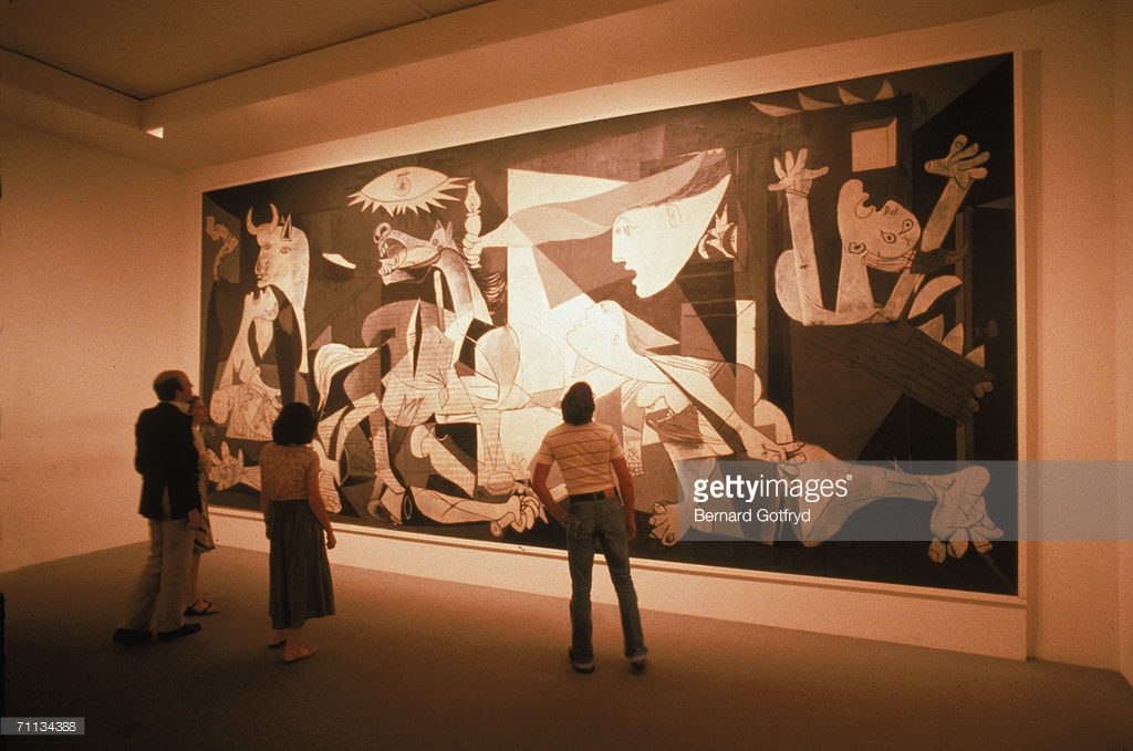 Picasso's "Guernica" Photo: Getty Images 