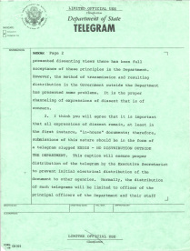 Telegram from Department of State to all diplomatic and consular posts, 201473, p. 2.