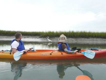 Backcountry kayak tours with St. Augustine Eco Tours