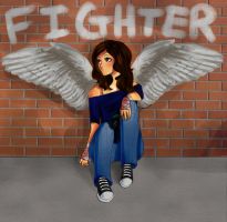 She's A Fighter by HalChroma