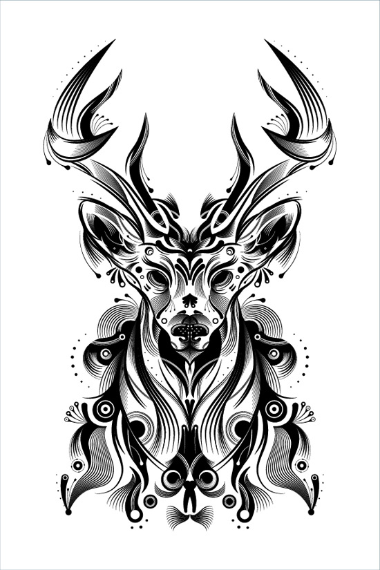  How to Create a Stylish Deer with Brushes and Graphic Styles in Adobe Illustrator